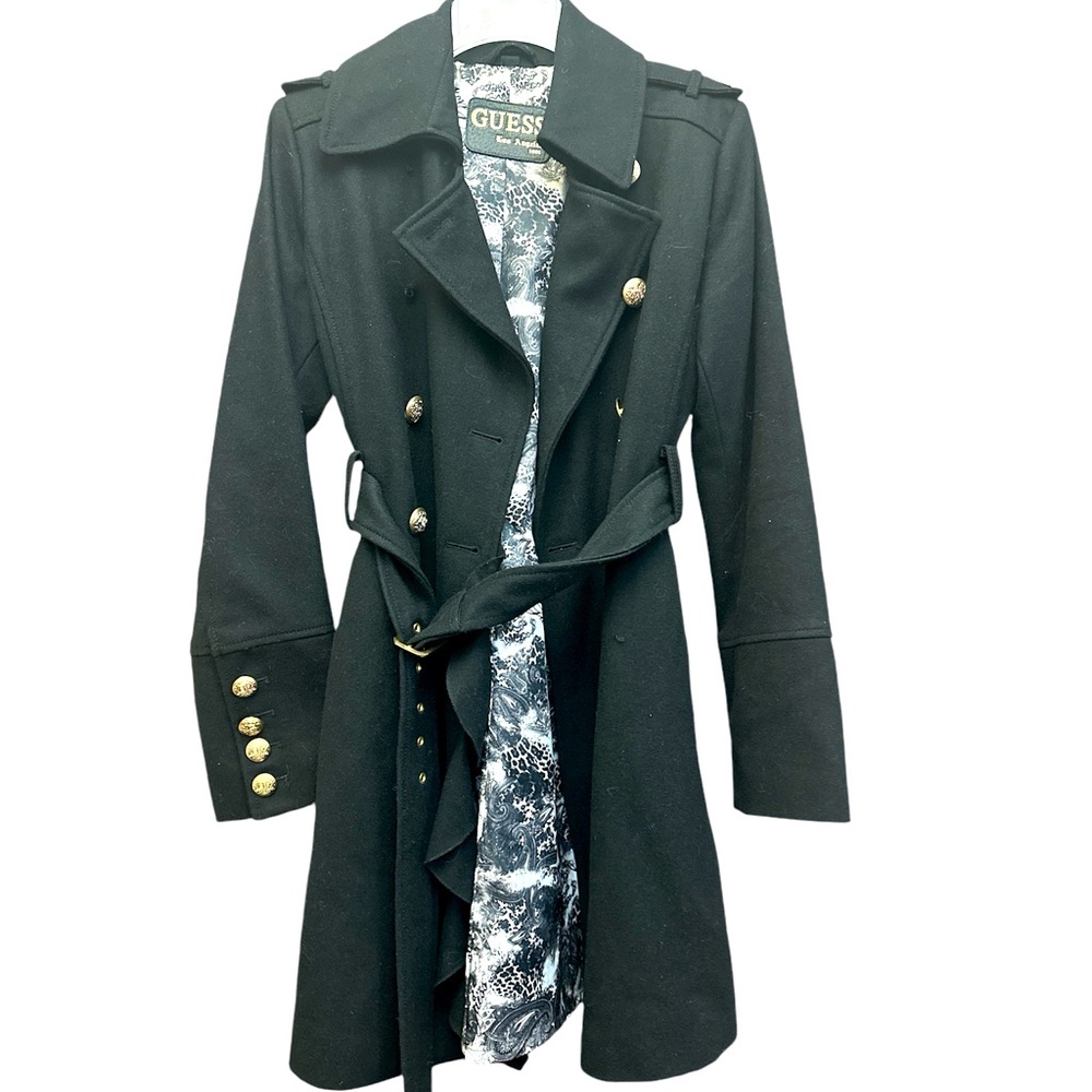 Guess Winter Coat - Wool Blend Size M